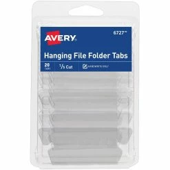 Budget 🥰 Avery Insertable Hanging File Folder Tabs, 20 Pk. ⭐
