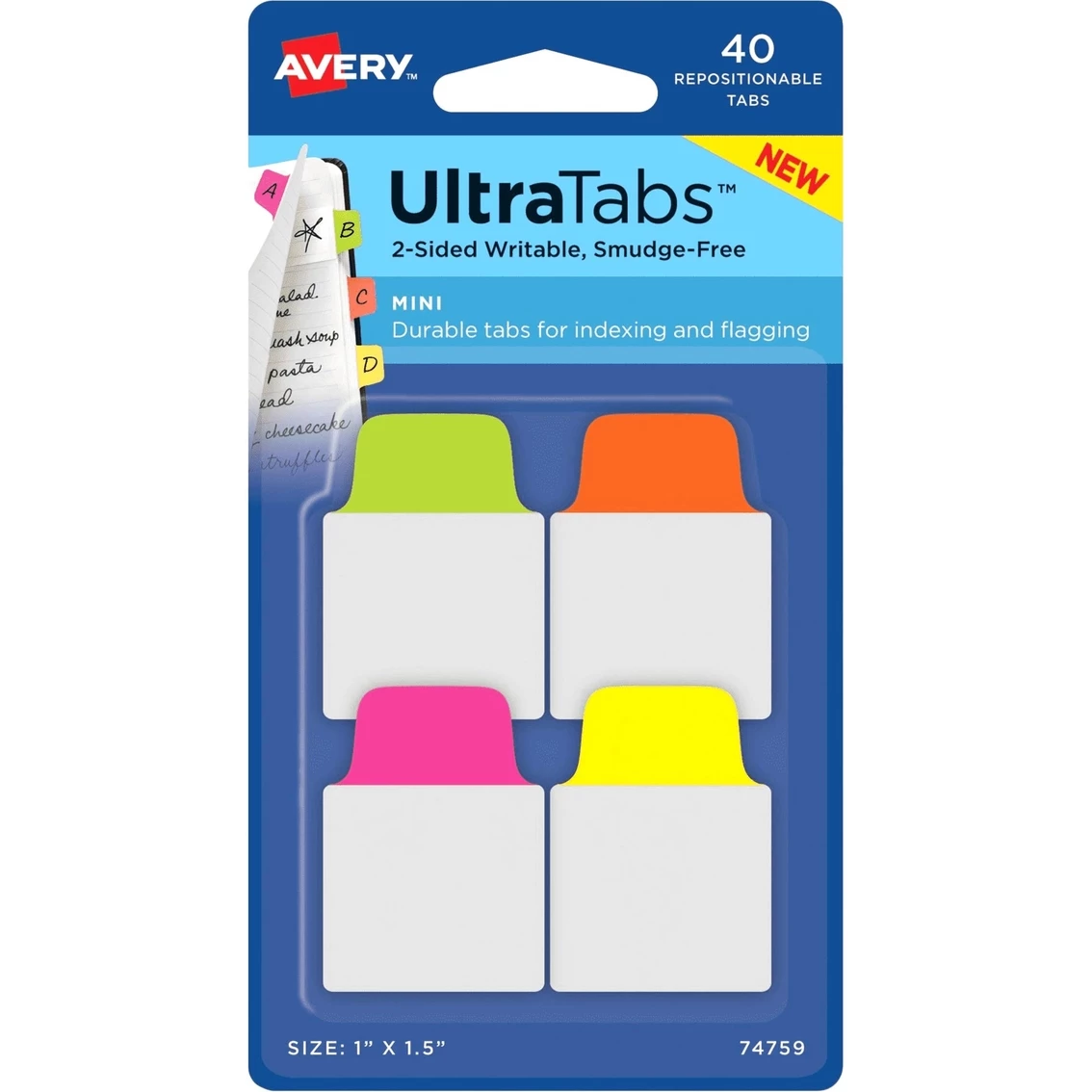 Best deal ???? Avery Mini Ultra Tabs Neon Repositionable Two-Side Writable Tabs, 40 Pk. ???? 1 Best deal ???? Avery Mini Ultra Tabs Neon Repositionable Two-Side Writable Tabs, 40 Pk. ????