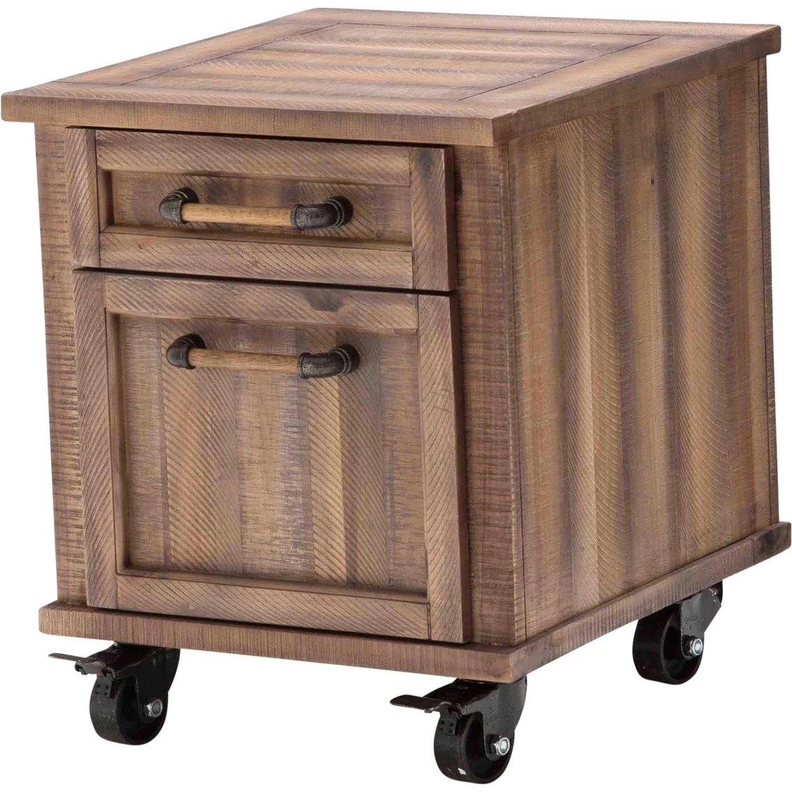 New ๐ฅฐ Michael Amini- Kathy Ireland Home Designs Kathy Ireland Home Crossings File Cabinet With Casters ๐
