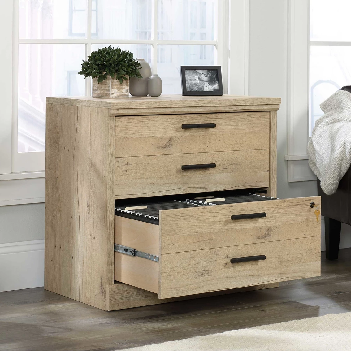 Best Sale ❤️ Sauder Aspen Post Lateral File Cabinet ???? 2 Best Sale ❤️ Sauder Aspen Post Lateral File Cabinet ???? - Image 2