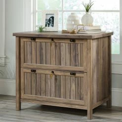Best Sale 🔥 Sauder Washed Walnut Two Drawer Lateral File Cabinet 🛒