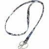 Hot Sale 🛒 Vera Bradley Performance Twill Lanyard, Classic Black ❤️