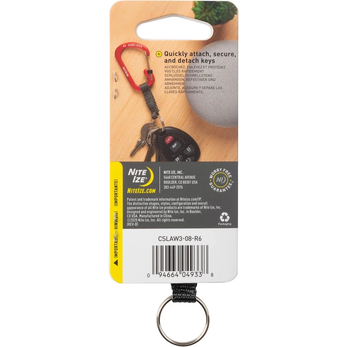 Budget ???? Nite Ize SlideLock Aluminum Key Ring ???? 2 Budget ???? Nite Ize SlideLock Aluminum Key Ring ???? - Image 2