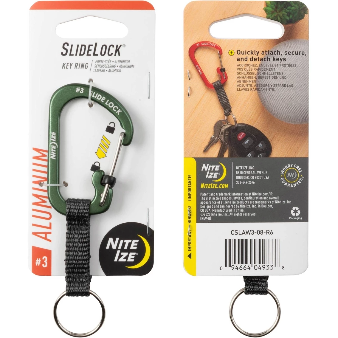 Budget ???? Nite Ize SlideLock Aluminum Key Ring ???? 3 Budget ???? Nite Ize SlideLock Aluminum Key Ring ???? - Image 3