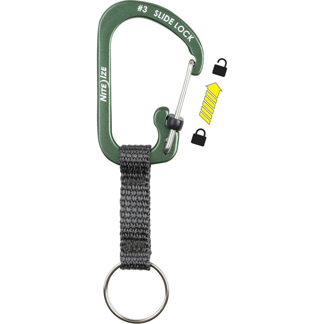 Budget ???? Nite Ize SlideLock Aluminum Key Ring ???? 6 Budget ???? Nite Ize SlideLock Aluminum Key Ring ???? - Image 6
