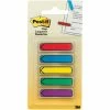 Budget 🥰 Post It Post-it Flags 0.47 In. X 1.7 In. Assorted Colors 100 Pk. 🛒