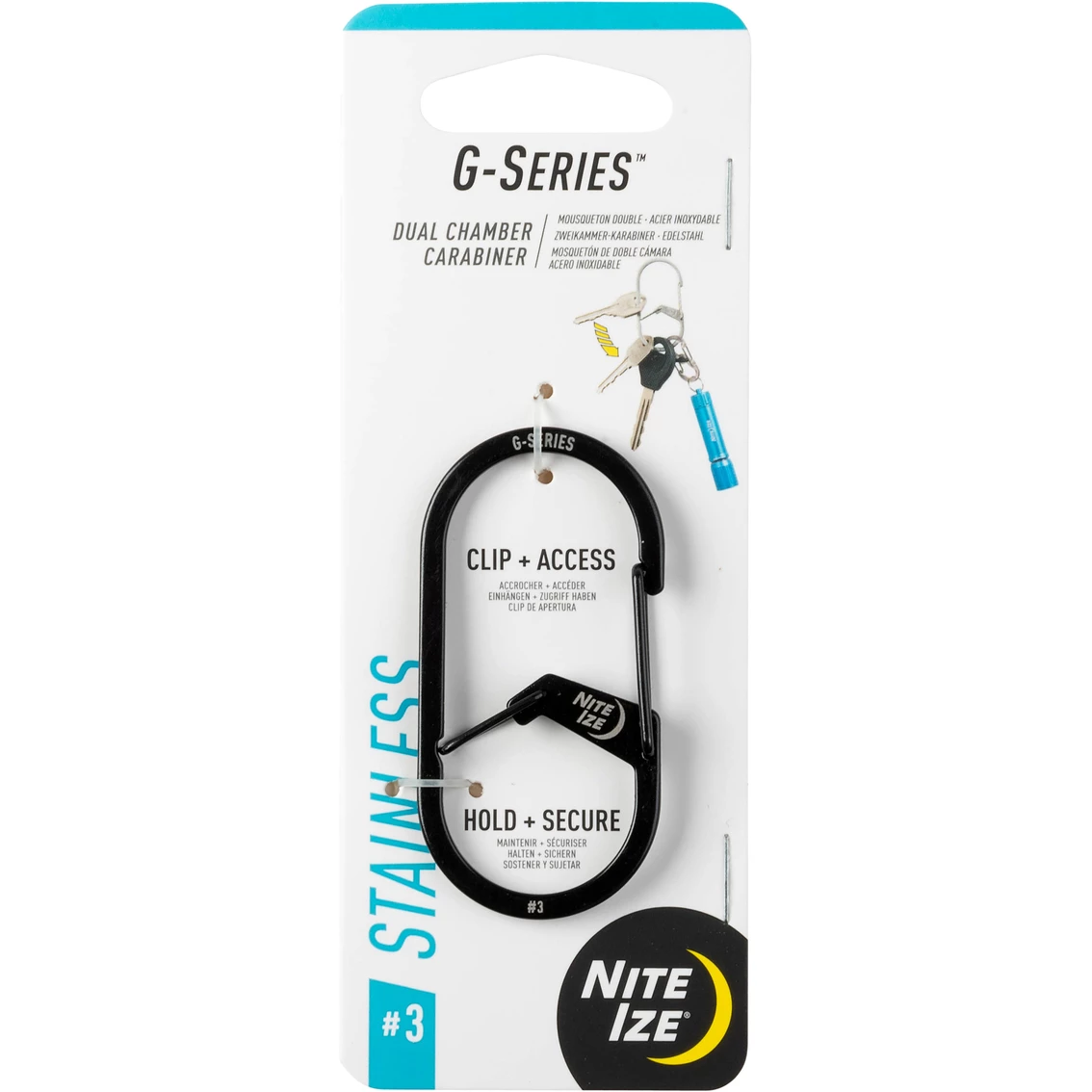 Outlet ???? Nite Ize G-Series Dual Chamber Carabiner #3 ???? 5 Outlet ???? Nite Ize G-Series Dual Chamber Carabiner #3 ???? - Image 5