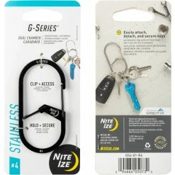 New ❤️ Nite Ize G-Series Dual Chamber Carabiner #4 ???? 15 New ❤️ Nite Ize G-Series Dual Chamber Carabiner #4 ???? -Alpec Shop unnamed file 670