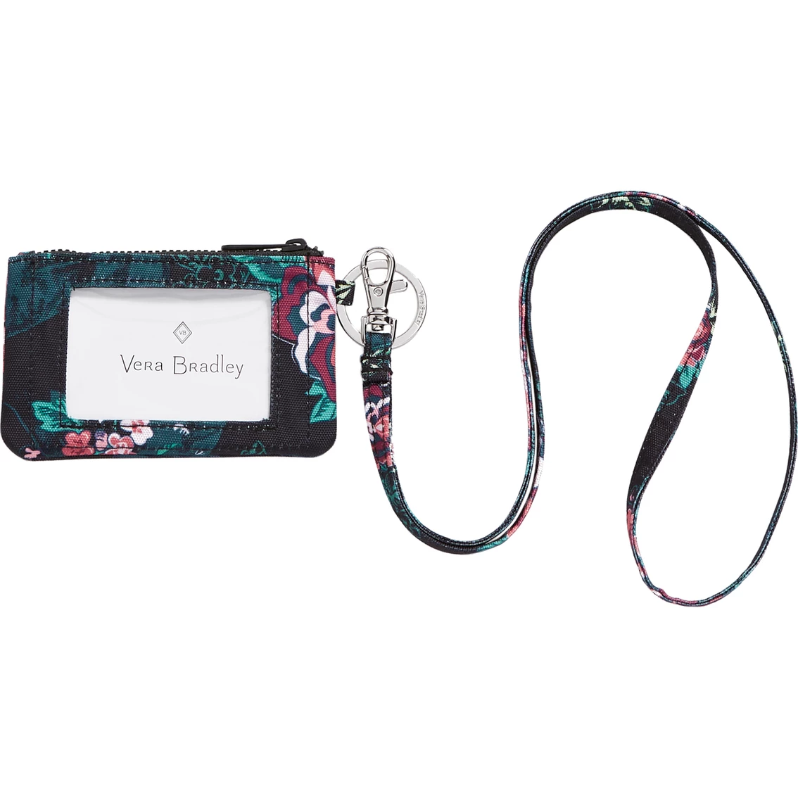 Flash Sale ???? Vera Bradley Rose Foliage ReActive Zip ID Lanyard ???? 1 Flash Sale ???? Vera Bradley Rose Foliage ReActive Zip ID Lanyard ????