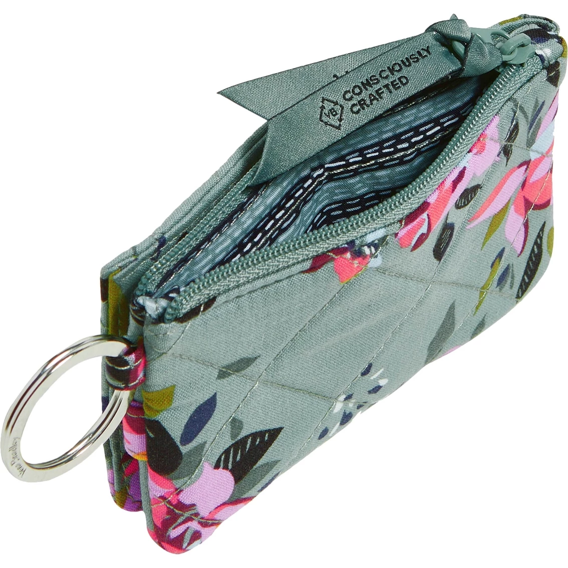 New ✨ Vera Bradley Rosy Outlook RFID Deluxe Zip ID Case ???? 3 New ✨ Vera Bradley Rosy Outlook RFID Deluxe Zip ID Case ???? - Image 3