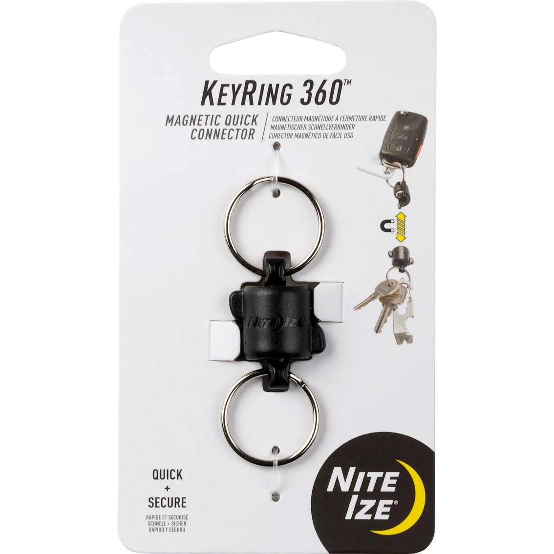 Flash Sale ???? Nite Ize Key Ring 360 Magnetic Quick Connector ????