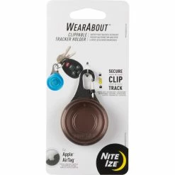 Outlet 🧨 Nite Ize Wear About Clippable Tracker Holder, Smoke ❤️