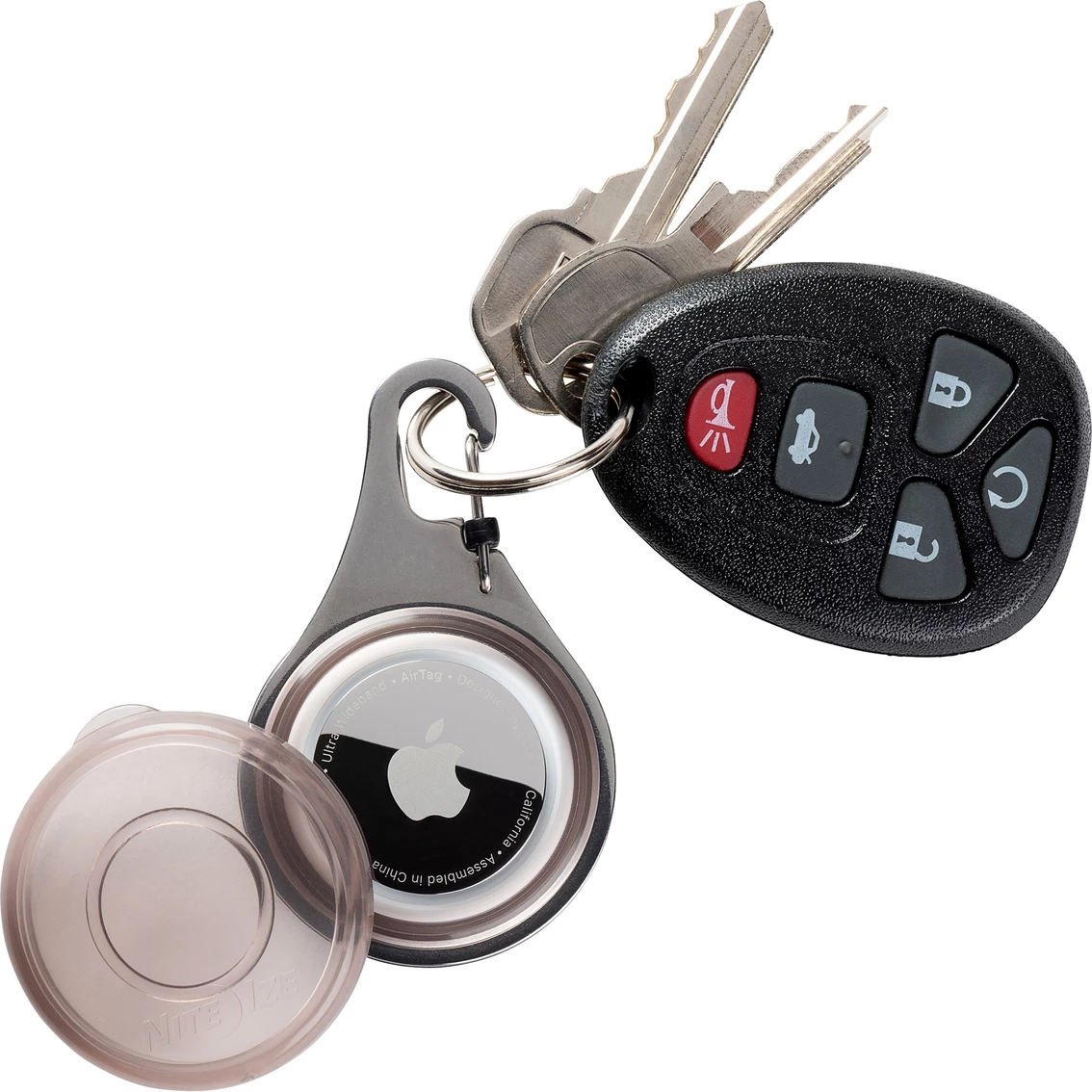 Outlet ???? Nite Ize Wear About Clippable Tracker Holder, Smoke ❤️ - Image 3