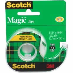 Promo 🛒 Scotch Magic Invisible Tape, 1/2 In. X 800 In. 🧨