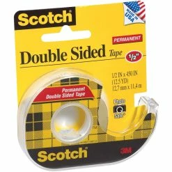 Best Pirce ⭐ Scotch Permanent Double Sided Tape, 1/2 In. X 450 In. 😉