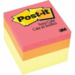 Deals 🤩 Post It Post-it Notes Cube, 2 X 2 In. Multi Color 🧨