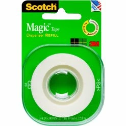 Best Pirce 🔥 Scotch Magic Invisible Tape Refill, 3/4 In. X 500 In. 🥰
