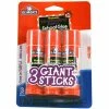 New ✔️ Elmer's Giant School Glue Stick 3 Pk. 💯