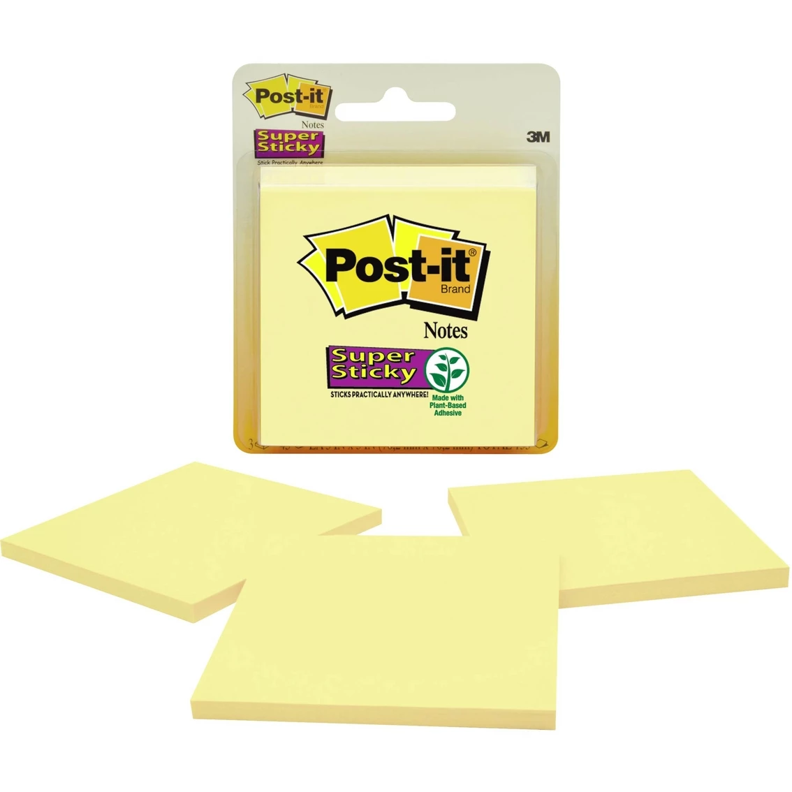Discount ???? Post It Post-it Super Sticky Notes, 3 X 3 In. Canary Yellow 3 Pk. ????