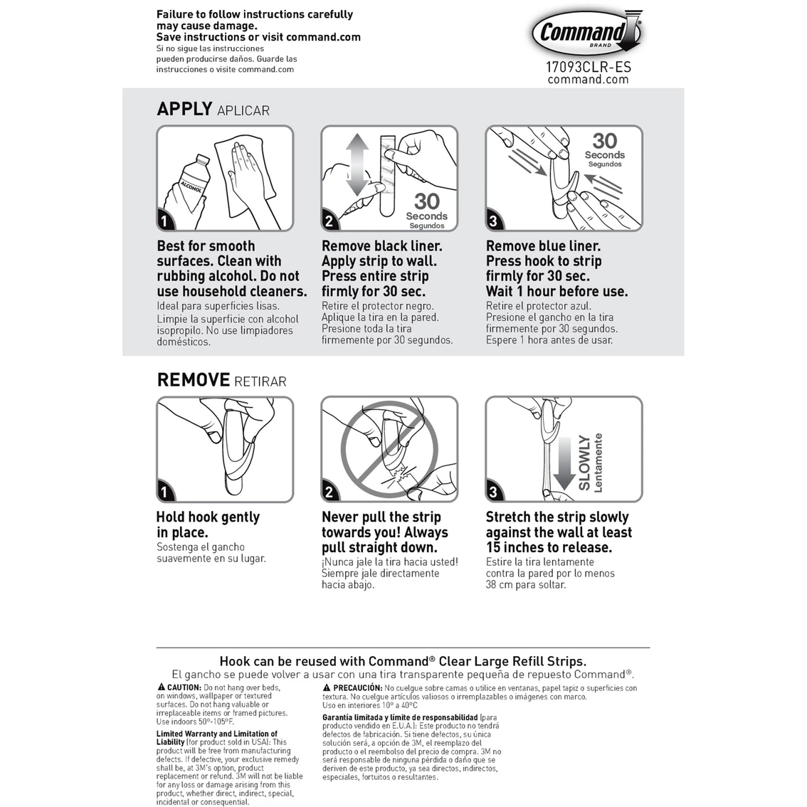 Buy ???? 3M Command Large Clear Hooks ???? 2 Buy ???? 3M Command Large Clear Hooks ???? - Image 2