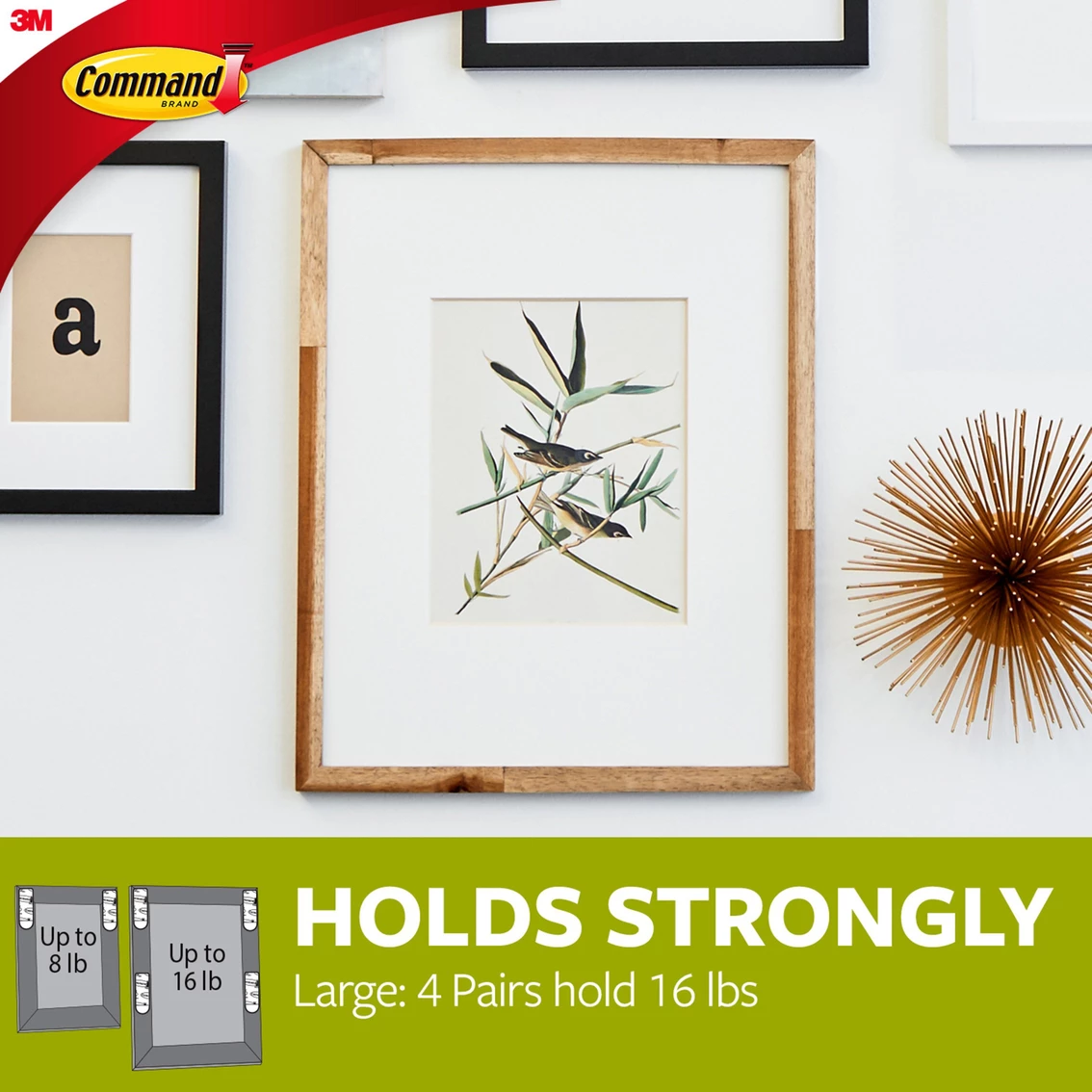 New ???? 3M Command Large Picture Hanging Strips ???? 4 New ???? 3M Command Large Picture Hanging Strips ???? - Image 4