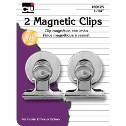 Best Pirce 💯 Charles Leonard Spring Magnetic Clips 2 Ct. 🔔