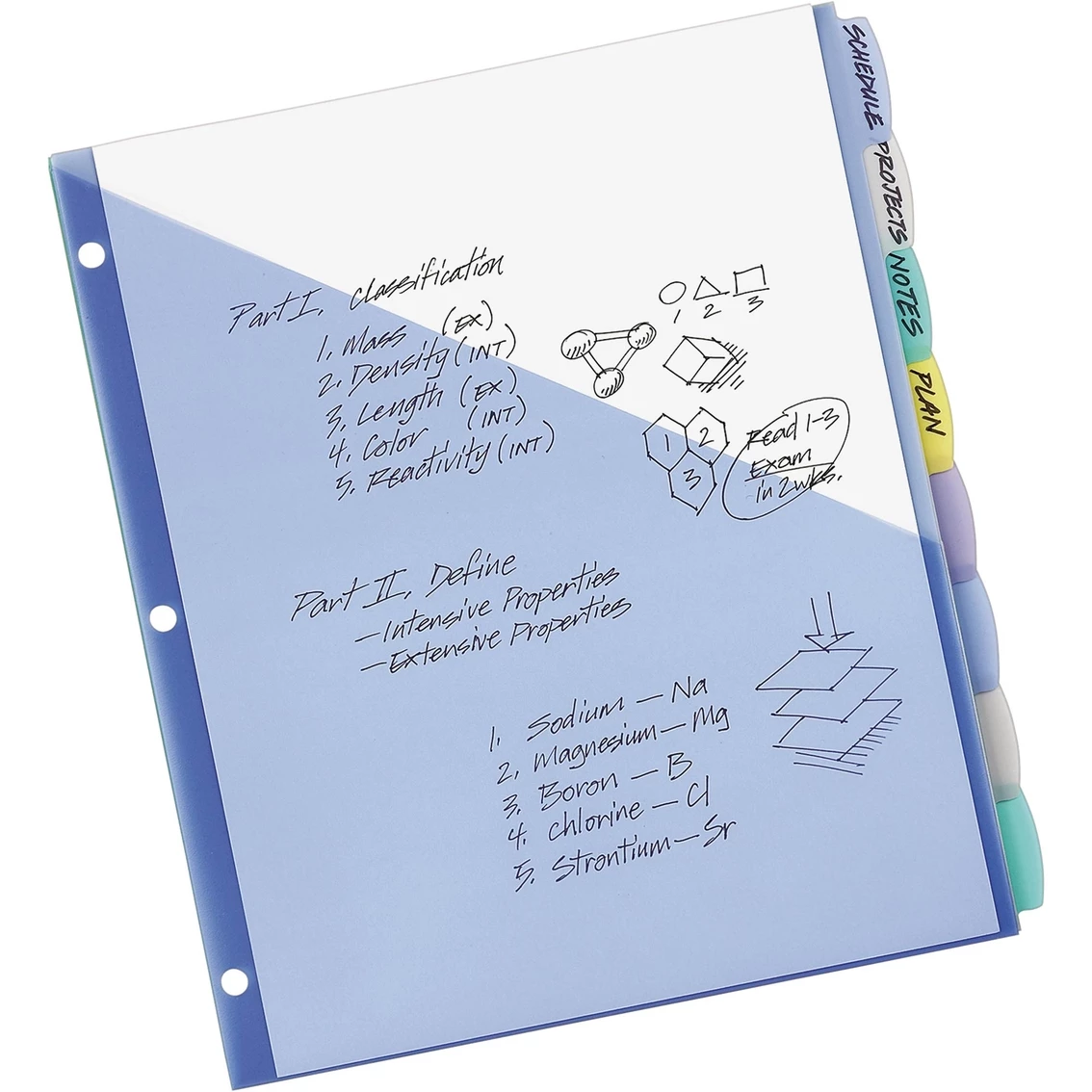 Coupon ???? Avery Letter Size Write And Erase Big Tab Plastic Divider Tab 8 Pc. Set ???? - Image 2