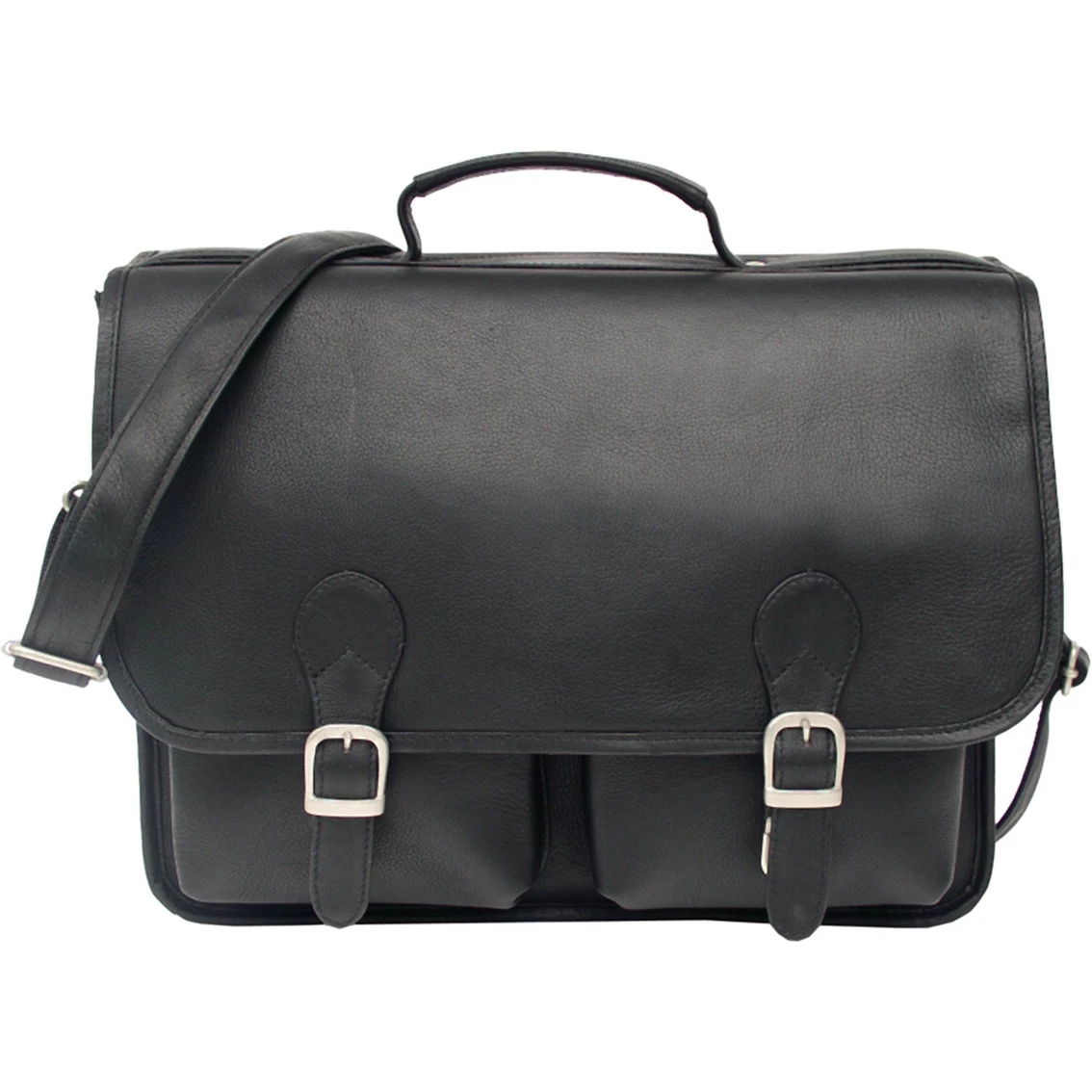 New ???? Piel Leather Executive Two Pocket Portfolio ???? 1 New ???? Piel Leather Executive Two Pocket Portfolio ????
