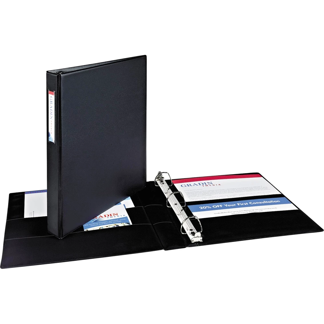 Promo ???? Avery Durable Non View 1 In. Capacity 11 In. X 8 1/2 In. Binder With Slant Rings ⭐ 2 Promo ???? Avery Durable Non View 1 In. Capacity 11 In. X 8 1/2 In. Binder With Slant Rings ⭐ - Image 2