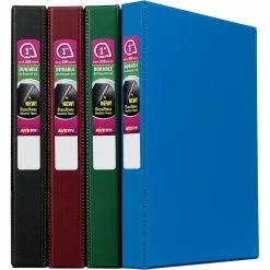 Budget ???? Avery Durable Binder, 1 In. Round Rings, 220 Sheet Capacity ????