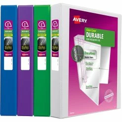Hot Sale ✨ Avery Durable View Binder, 1 In. Slant Rings, 220 Sheet Capacity 🧨