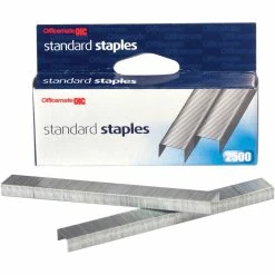 Best Pirce 👍 Officemate Standard Staples 2500 Ct. Box 💯