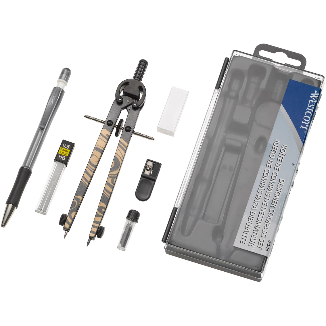 Best deal ???? Westcott Designer Compass Set With Carrying Case ⭐ 1 Best deal ???? Westcott Designer Compass Set With Carrying Case ⭐