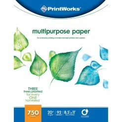 Flash Sale 🤩 Printworks Professional Multipurpose 8.5x11 In. 20 Lb. 92 Bright Paper 750 Sheets 🤩