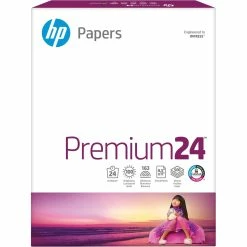 Deals 🌟 HP Paper HP LaserJet Paper Ultra White 8 1/2 X 11 In. 24 Lb. 98 Bright, 500 Sheets 🎁